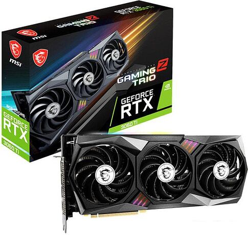 Видеокарта MSI GeForce RTX 3060 Ti Gaming Z Trio 8G LHR