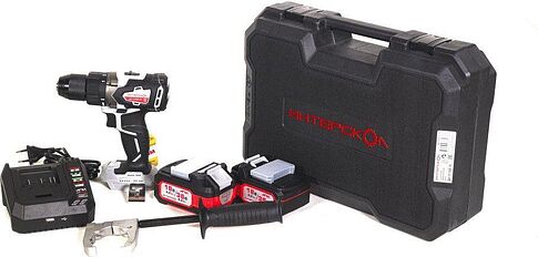 Дрель-шуруповерт Интерскол ДА-13/36В 70 814.2.2.70 (с 2-мя АКБ, кейс)
