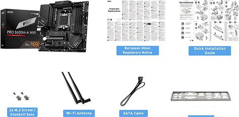 Материнская плата MSI PRO B650M-A WiFi