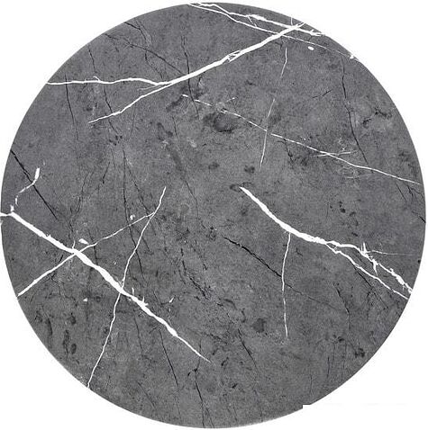 Журнальный столик Halmar Minerwa 80x42 (серый мрамор/черный)