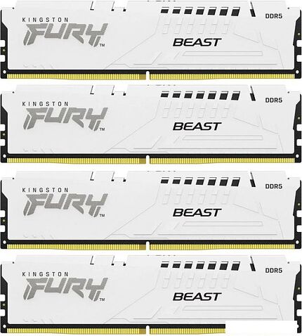 Оперативная память Kingston FURY Beast 4x16ГБ DDR5 6000 МГц KF560C40BWK4-64