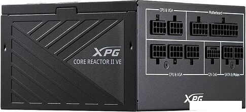 Блок питания ADATA XPG Core Reactor II VE 650W COREREACTORIIVE650G-BKCEU
