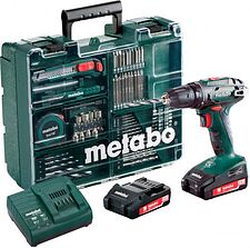 Дрель-шуруповерт Metabo BS 18 Set 602207880 (с 2-мя АКБ)