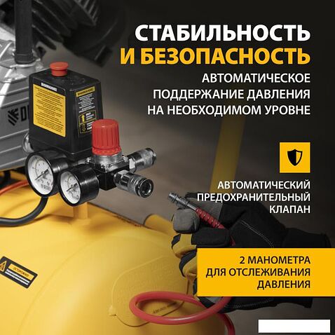 Компрессор Denzel DCV1800/50
