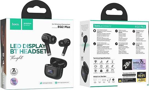 Наушники Hoco EQ2 Plus (черный)