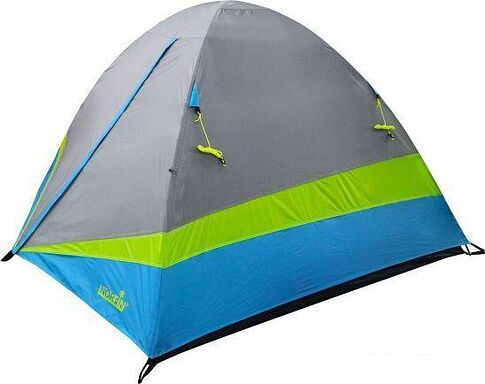 Треккинговая палатка Norfin Simo 3 (серый/голубой)