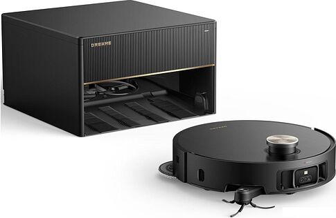 Робот-пылесос Dreame Robot Vacuum X50 Master (евровилка, черный)