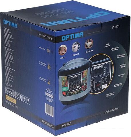 Мультиварка Optima MC-5101 (черный)