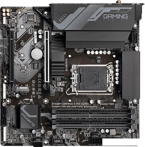 Материнская плата Gigabyte B760M Gaming X AX DDR4 (rev. 1.x)