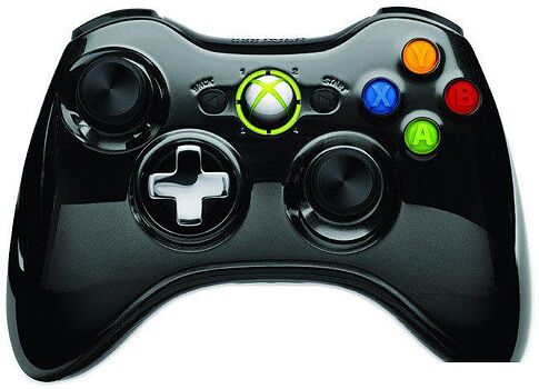 Геймпад Microsoft Xbox 360 Wireless Controller Chrome Black