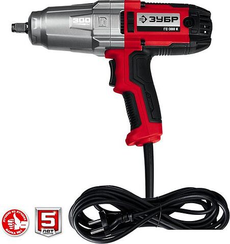 Гайковерт Зубр Мастер ГС-300 К