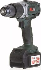 Ударная дрель-шуруповерт KLPRO KLDM18B-50 (с 2-мя АКБ, кейс)