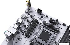 Материнская плата Maxsun Challenger B650M WiFi Ice Материнская плата Maxsun Challenger B650M WiFi Ice