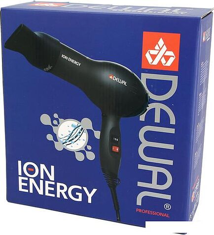 Фен Dewal ION Energy (черный) [03-8800]