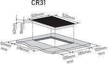 Варочная панель ZorG CR31 black