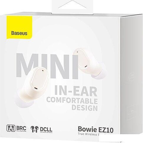 Наушники Baseus Bowie EZ10 (белый)