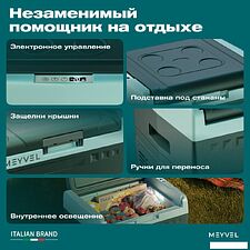 Компрессорный автохолодильник Meyvel AF-N20 20л (черный)