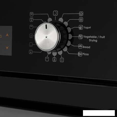 Электрический духовой шкаф GrandGermes OBE-60BK-15 (чёрный)