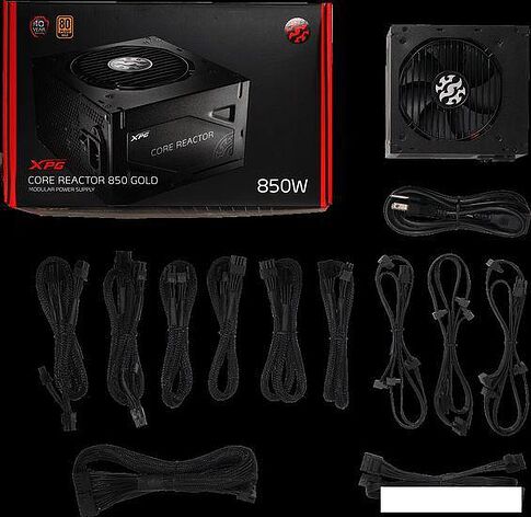 Блок питания ADATA XPG Core Reactor 650W 80+ COREREACTOR650G-BKCEU