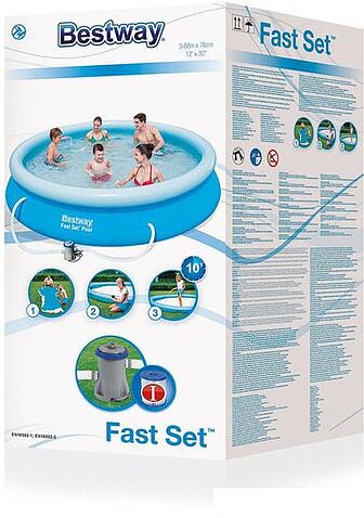 Каркасно-надувной бассейн Bestway 57274 (366x76)