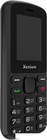 Кнопочный телефон Philips Xenium X170 (черный)