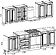 Готовая кухня Интермебель Бостон-5 2 (акация белая/акация белая/мрамор лацио белый)