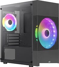 Корпус AeroCool Atomic Lite-G-BK-V2