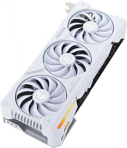 Видеокарта ASUS TUF Gaming GeForce RTX 4070 Ti Super BTF White OC Edition 16GB GDDR6X TUF-RTX4070TIS-O16G-BTF-WHITE