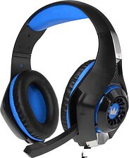 Наушники с микрофоном CrownMicro CMGH-101T (синий)