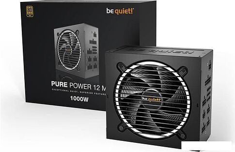 Блок питания be quiet! Pure Power 12 M 1000W BN345