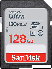 Карта памяти SanDisk Ultra SDXC SDSDUN4-128G-GN6IN 128GB