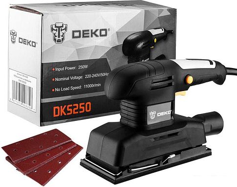 Виброшлифмашина Deko DKS250