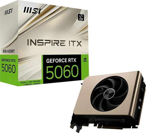 Видеокарта MSI GeForce RTX 5060 8G Inspire ITX