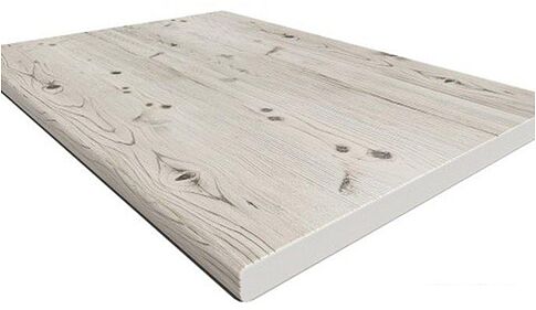 Готовая кухня Интерлиния Мила Лайт 1.7-60 (серебристый-бетон-бискайская сосна)