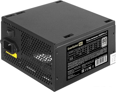 Блок питания ExeGate 450PPH-LT 80 Plus EX292150RUS