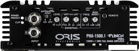 Автомобильный усилитель Oris PHA-1500.1