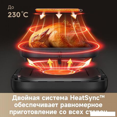Аэрофритюрница Dreame Trouver Air Fryer FD10 Pro VFF12A (черный)