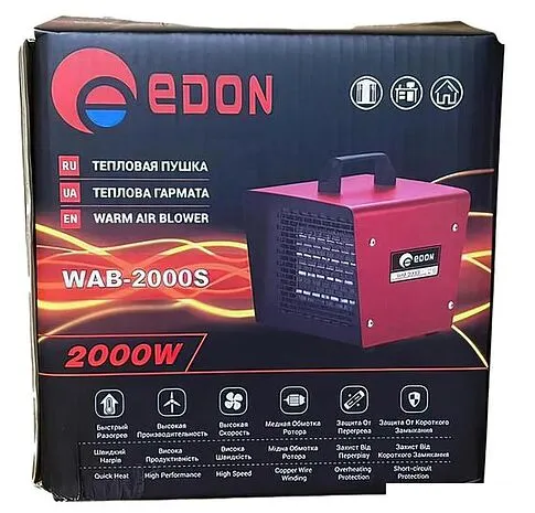 Тепловая пушка Edon WAB-2000S