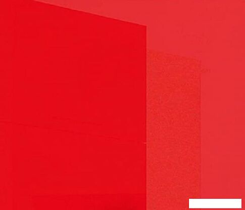 Готовая кухня Интерлиния Мила Gloss 1.68x3.4 правая (белый-красный)