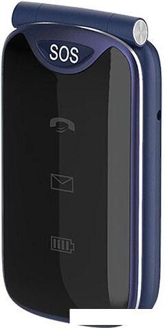 Кнопочный телефон Maxvi E6 (синий)