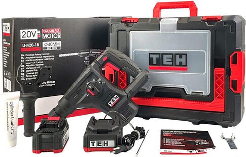 Перфоратор TEH LH420-1B (с 1-им АКБ, кейс)