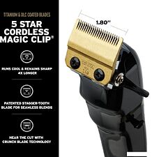 Машинка для стрижки волос Wahl Barber Cordless Combo 3025726 Машинка для стрижки волос Wahl Barber Cordless Combo 3025726