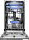 Встраиваемая посудомоечная машина Meferi MDW4573 Comfort