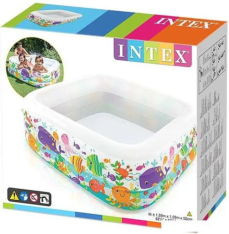Надувной бассейн Intex Sea Aquarium 57471 (159х50)