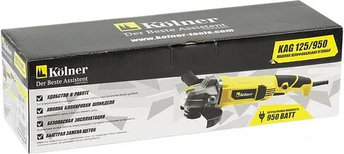 Угловая шлифмашина Kolner KAG 125/950
