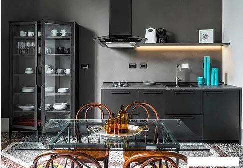 Кухонная вытяжка Grand Blagnac 60 (черный)