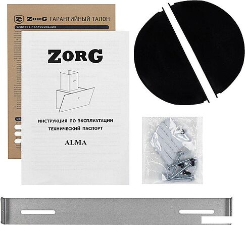 Кухонная вытяжка ZorG Alma 1080 60 S (черный)