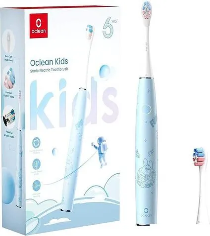 Электрическая зубная щетка Oclean Kids (голубой)