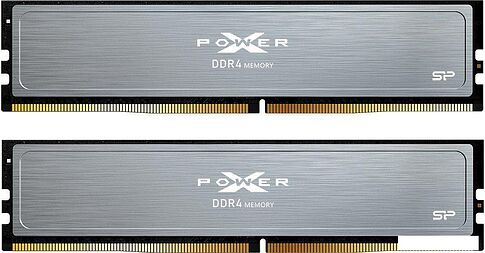 Оперативная память Silicon-Power XPower Pulse 2x8ГБ DDR4 3200 МГц SP016GXLZU320BDI