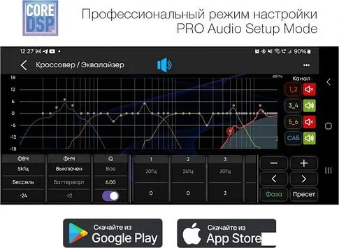 USB-магнитола Aura Indigo-878DSP